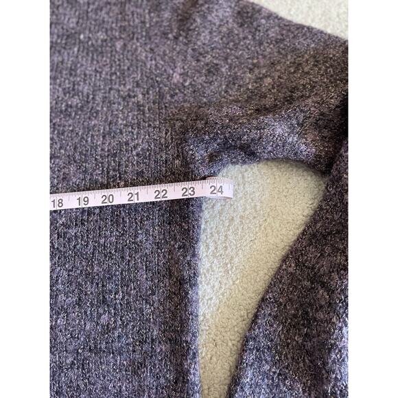 Vintage Cousin Johnny Anthropologie Merino Wool Sweater Dress Marled Purple - Picture 7 of 7
